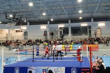 El boxeo volvió a Telde con una velada en el Pabellón Juan Carlos Hernández (Foto TA)